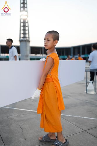 ภาพ No.326534:วันที่ 26 -27 เมษาบน พ.ศ.2569 การเก็บงานแผ่นหน้าโต๊ะที่ลานธรรม งานถวายมหาสังฆทาน 40,000 กว่าวัดทั่วประเทศ ณ ลานธรรม วัดพระธรรมกาย