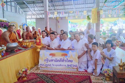 ภาพ No.281947:วันที่ 25 ตุลาคม พ.ศ. 2568 พิธีทอดกฐินสามัคคีทั่วไทย 30,000 วัด  โดยคณะศิษยานุศิษย์ บูชาธรรม 81 ปี  หลวงพ่อธัมมชโย ณ วัดหนองบอน ต.โนนดินแดง อ.โนนดินแดง จ.บุรีรัมย์