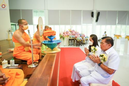 ภาพ No.56241:ประมวลภาพพิธีทอดกฐินสามัคคี ณ ศูนย์ปฏิบัติธรรมบ้านโพธิ์ (วันที่ 23 ตุลาคม พ.ศ. 2565)