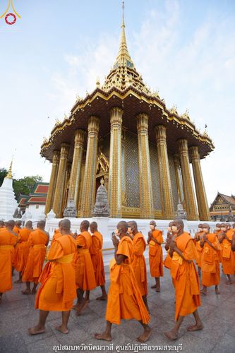 ภาพ No.40095:พิธีตัดปอยผม ปลงผม ขอขมารับผ้าไตรและพิธีบรรพชา ในโครงการอุปสมบท บูชาธรรมมหาปูชนียาจารย์ ประจำปี 2564 ชุดที่ 9