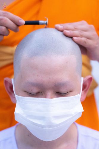 ภาพ No.44177:ประมวลภาพพิธีตัดปอยผมนาคธรรมทายาท รุ่นวันคุ้มครองโลกเฟส 1  ณ วัดพระธรรมกาย
