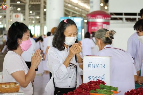 ภาพ No.46753:ประมวลภาพพิธีบูชาข้าวพระ วันอาทิตย์ที่ 5 มิถุนายน พ.ศ. 2565