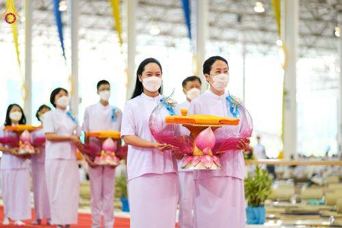 ภาพ No.46839:ประมวลภาพพิธีทอดผ้าป่าธรรมชัย ณ วัดพระธรรมกาย (5 มิถุนายน พ.ศ. 2565)