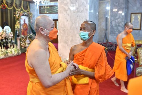 ภาพ No.51890:พิธีพระราชทานเพลิงศพพระเทพวรเวที (บุญศรี ปุญฺญสิริ น.ธ.เอก, ป.ธ.๔) อดีตผู้ช่วยเจ้าอาวาสวัดปากน้ำ 