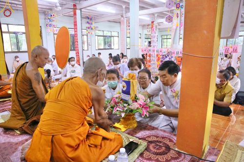 ภาพ No.54083:ประมวลภาพพิธีทอดกฐินสามัคคี ณ วัดเหล่าฝ้าย จ.ยโสธร (วันที่ 16 ตุลาคม พ.ศ. 2565)