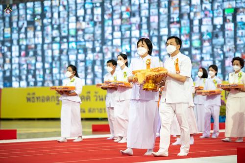 ภาพ No.38755:พิธีทอดกฐินสามัคคี ณ สภาธรรมกายสากล วัดพระธรรมกาย