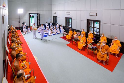 ภาพ No.47766:ประมวลภาพพิธีมุทิตาสักการะพระภิกษุนาคหลวง วันพุธที่ 6 กรกฎาคม พ.ศ. 2565