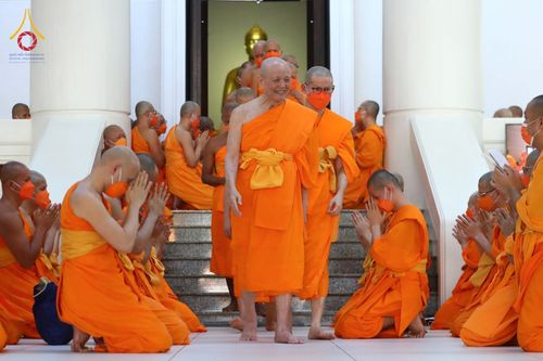 ภาพ No.48400:ประมวลภาพพิธีอธิษฐานพรรษาของคณะสงฆ์ วัดพระธรรมกาย ปีพุทธศักราช 2565