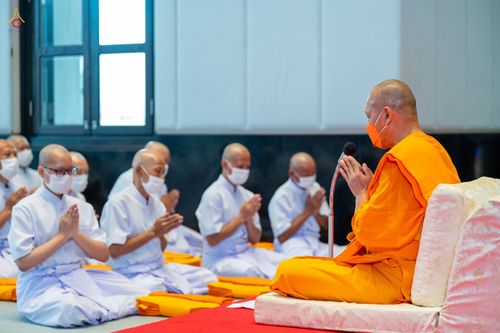 ภาพ No.47661:ประมวลภาพพิธีอุปสมบท โครงการบรรพชาอุปสมบทหมู่ รุ่นเข้าพรรษา 2565