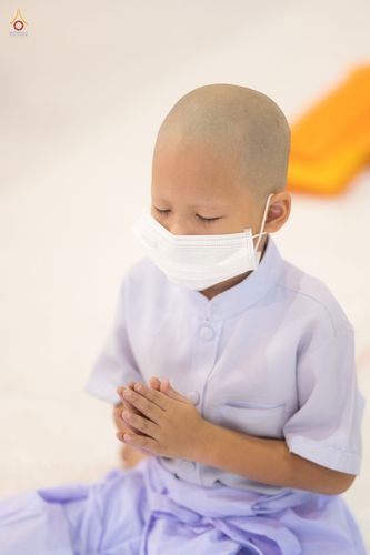 ภาพ No.44324:ประมวลภาพพิธีบรรพชา และพิธีถวายบาตร โครงการบวชภาคฤดูร้อน พ.ศ. 2565