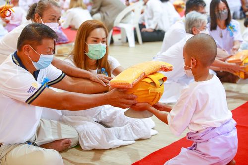 ภาพ No.44943:ประมวลภาพพิธีบรรพชา ในโครงการบรรพชาสามเณรฟื้นฟูพระพุทธศาสนาทั่วไทย ณ ศูนย์อบรมเยาวชนกาญจนบุรี