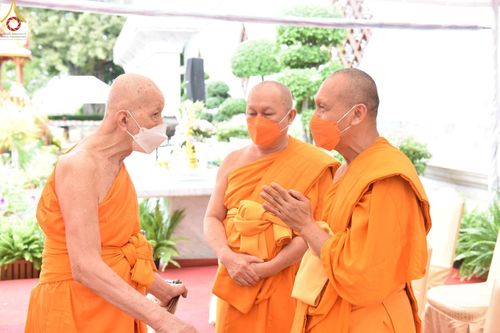 ภาพ No.51892:พิธีพระราชทานเพลิงศพพระเทพวรเวที (บุญศรี ปุญฺญสิริ น.ธ.เอก, ป.ธ.๔) อดีตผู้ช่วยเจ้าอาวาสวัดปากน้ำ 