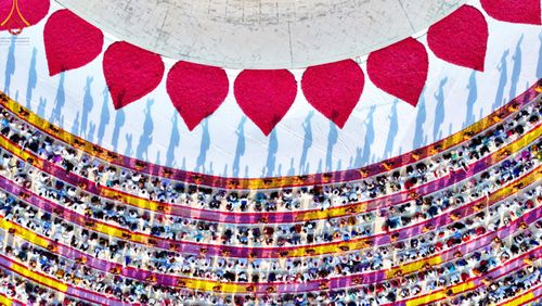 ภาพ No.198181:พิธีต้อนรับพระธรรมยาตรา ณ อนุสรณ์สถานลำดับที่ 5 สถานที่เผยแผ่วิชชาธรรมกายครั้งแรก อนุสรณ์สถานบางปลา วัดบางปลา อำเภอบางเลน จังหวัดนครปฐม ในโครงการธรรมยาตรา กตัญญูบูชา มหาปูชนียาจารย์ พระมงคลเทพมุนี(สด จนฺทสโร) พระผู้ปราบมาร ปีที่ 13 วัน 19 มกราคม พ.ศ.2568