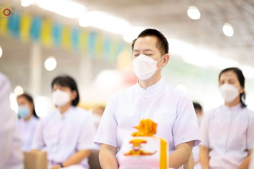 ภาพ No.75602:วัดพระธรรมกายจัด งานบุญวันอาทิตย์ต้นเดือน  มีกิจกรรมดังนี้ พิธีตักบาตร, พิธีบูชาข้าวพระ พระธรรมยาตรารับประกาศนียบัตร โครงการธรรมยาตราฯ ปีที่ 11 ในวันที่ 5 กุมภาพันธ์ พ.ศ. 2566 ณ วัดพระธรรมกาย อ.คลองหลวง จ.ปทุมธานี