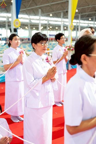 ภาพ No.235617:วันอาทิตย์ที่ 27 กรกฎาคม พ.ศ. 2568 พิธีจุดเทียนใจ ไฟนิรันด์ อนันตชัย ณ วัดพระธรรมกาย จ.ปทุมธานี