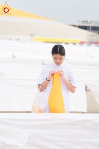 ภาพ No.217783:วันที่ 10-14 เมษายน พ.ศ. 2568 เจ้าหน้าที่อาสาสมัคร เตรียมงานวันคุ้มครองโลก ชุดที่ 2 วัดพระธรรมกาย จ.ปทุมธานี