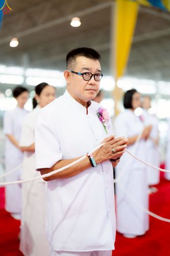 ภาพ No.247106:วันที่ 21 กันยายน พ.ศ. 2568 งานบุญวันอาทิตย์ พิธีจุดเทียนใจ ไฟนิรันด์ อนันตชัย ณ วัดพระธรรมกาย จ.ปทุมธานี