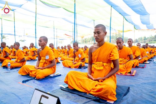 ภาพ No.131019:Photo Story ปฐมบรรพชาชาวพุทธมาร์มา Episode 4/5 วันที่ 13 กุมภาพันธ์พ.ศ. 2567 ณ วัดธัมจักร อรัญกุฏิ บังกลาเทศ