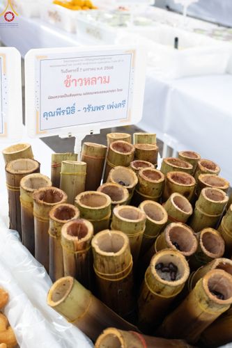 ภาพ No.190511:สาธุชนถวายภัตตาหารเป็นสังฆทาน แด่พระธรรมยาตรา ณ อนุสรณ์สถานมหาวิหารพระมงคลเทพมุนี (โลตัสแลนด์) อ.สองพี่น้อง จ.สุพรรณบุรี ในโครงการธรรมยาตรา กตัญญูบูชา มหาปูชนียาจารย์ พระมงคลเทพมุนี(สด จนฺทสโร) พระผู้ปราบมาร แห่ง ปีที่ 13 วันที่ 7 มกราคม พ.ศ.2568