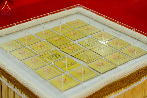 ภาพ No.221421:วันอาทิตย์ที่ 27 เมษายน พ.ศ. 2568 พิธีเจริญพระพุทธมนต์สมโภชดวงแก้วธรรมชัย เนื่องในโอกาสบูชาธรรม 81 ปีหลวงพ่อธัมมชโย อัญเชิญประดิษฐานเนื่องในโอกาสสถาปนาวัดพระธรรมกายไอซ์แลนด์ ณ อาคารปลูกศรัทธา 1 วัดพระธรรมกาย อำเภอคลองหลวง จังหวัดปทุมธานี