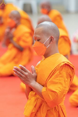 ภาพ No.48157:ประมวลภาพพิธีบรรพชาอุปสมบท รุ่นเข้าพรรษา ปี 2565 ณ ศูนย์อบรมเยาวชนกาญจนบุรี