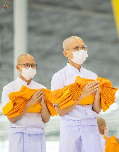 ภาพ No.44323:ประมวลภาพพิธีบรรพชา และพิธีถวายบาตร โครงการบวชภาคฤดูร้อน พ.ศ. 2565