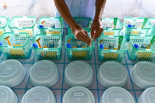 ภาพ No.47282:ประมวลภาพธรรมทายาท เข้ารับการอบรม ในโครงการบรรพชาอุปสมบทหมู่รุ่นเข้าพรรษา 2565