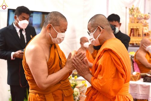 ภาพ No.51893:พิธีพระราชทานเพลิงศพพระเทพวรเวที (บุญศรี ปุญฺญสิริ น.ธ.เอก, ป.ธ.๔) อดีตผู้ช่วยเจ้าอาวาสวัดปากน้ำ 