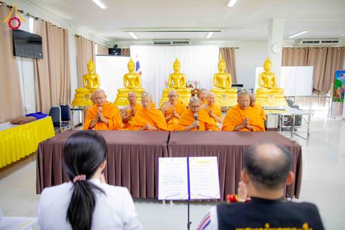 ภาพ No.342307:วันที่ 28 กรกฎาคม พ.ศ. 2569  เทศบาลหนองเสือ จังหวัดปทุมธานี  ร่วมกับ องค์กรพุทธโลก (WAB) จัดพิธีถวายพระประธาน 22 องค์  สู่ดินแดนพุทธภูมิ  เมืองออรังกาบัด อินเดีย  ณ สำนักงานเทศบาลตำบลหนองเสือ จังหวัดปทุมธานี
