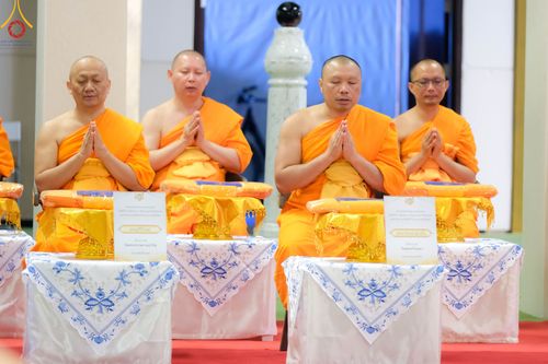ภาพ No.91758:พิธีวิหารสังฆทาน เพื่อการเผยแผ่พระพุทธศาสนา วิชชาธรรมกายในทวีปยุโรป ในวาระอายุวัฒนมงคล 60 ปี พระวิเทศภาวนาธรรม วันอาทิตย์ที่ 22 ตุลาคม พ.ศ.2566 ณ วัดพระธรรมกายบาวาเรีย
