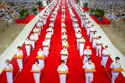 ภาพ No.46842:ประมวลภาพพิธีทอดผ้าป่าธรรมชัย ณ วัดพระธรรมกาย (5 มิถุนายน พ.ศ. 2565)
