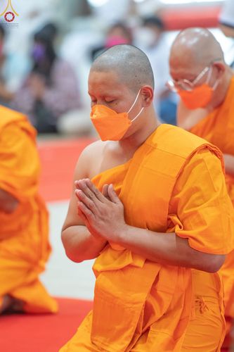 ภาพ No.48160:ประมวลภาพพิธีบรรพชาอุปสมบท รุ่นเข้าพรรษา ปี 2565 ณ ศูนย์อบรมเยาวชนกาญจนบุรี