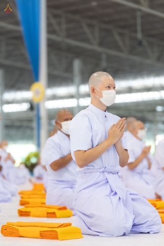 ภาพ No.44325:ประมวลภาพพิธีบรรพชา และพิธีถวายบาตร โครงการบวชภาคฤดูร้อน พ.ศ. 2565