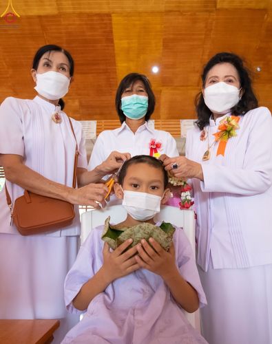 ภาพ No.44835:ประมวลภาพพิธีบรรพชา ในโครงการบรรพชาสามเณรฟื้นฟูพระพุทธศาสนาทั่วไทย ณ ศูนย์อบรมเยาวชนบางปะหัน