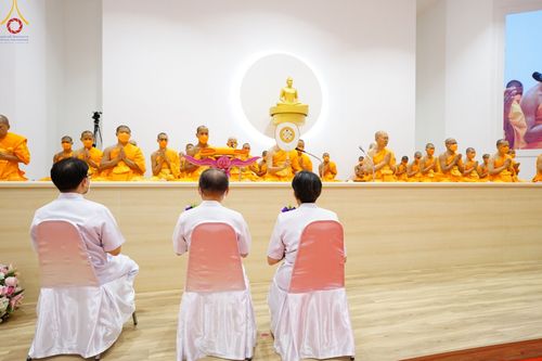 ภาพ No.53990:ประมวลภาพพิธีทอดกฐินบรมจักรพรรดิ ณ สถาบันธรรมชัย (วันที่ 16 ตุลาคม พ.ศ. 2565)