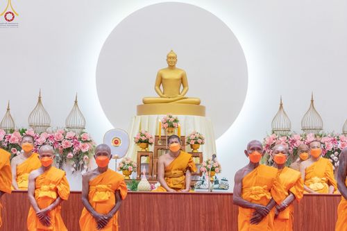 ภาพ No.48156:ประมวลภาพพิธีบรรพชาอุปสมบท รุ่นเข้าพรรษา ปี 2565 ณ ศูนย์อบรมเยาวชนกาญจนบุรี