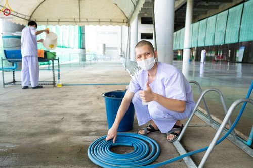 ภาพ No.47368:ประมวลภาพกิจวัตร-กิจกรรม ธรรมทายาท ในโครงการบรรพชาอุปสมบทหมู่ รุ่นเข้าพรรษา