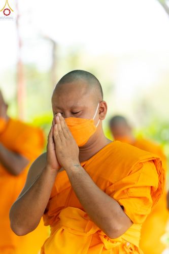 ภาพ No.43686:เมืองโบราณ ร่วมกับกองนครหลวง 6 จัดพิธีบรรพชาถวายเป็นพุทธบูชา