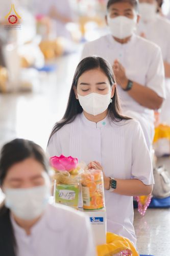 ภาพ No.49892:ประมวลภาพพิธีถวายคิลานเภสัช และอุปกรณ์ทางการแพทย์แด่คณะสงฆ์ วันเสาร์ที่ 20 สิงหาคม พ.ศ. 2565