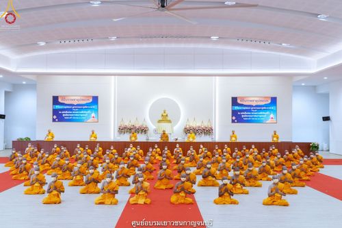 ภาพ No.40869:พิธีตัดปอยผม ปลงผม ขอขมารับผ้าไตรและพิธีบรรพชา ในโครงการอุปสมบท บูชาธรรมมหาปูชนียาจารย์ ประจำปี 2564 ชุดที่ 17