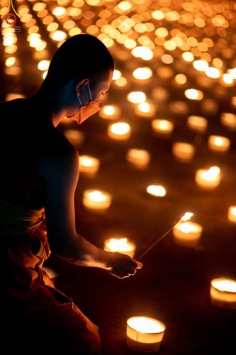 ภาพ No.41985:พิธีฉลองชัยสวดมนต์ บทธัมมจักกัปปวัตตนสูตร 4,000,002,565 จบ เพื่อเป็นสิริมงคลตอนรับศักราชใหม่