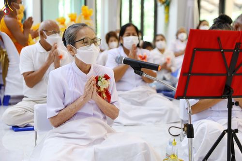 ภาพ No.50213:ประมวลภาพพิธีถวายมหาสังฆทาน 77 วัด ฉลองครบรอบ 7 ปี ศูนย์ปฏิบัติธรรมพัทลุง