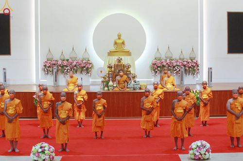 ภาพ No.48159:ประมวลภาพพิธีบรรพชาอุปสมบท รุ่นเข้าพรรษา ปี 2565 ณ ศูนย์อบรมเยาวชนกาญจนบุรี