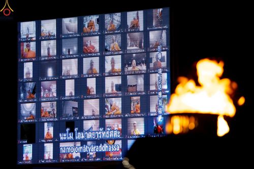 ภาพ No.46322:ประมวลภาพพิธีจุดวิสาขประทีป 2565 ณ วัดพระธรรมกาย