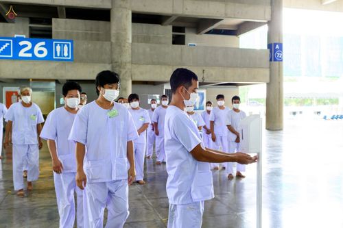 ภาพ No.47286:ประมวลภาพธรรมทายาท เข้ารับการอบรม ในโครงการบรรพชาอุปสมบทหมู่รุ่นเข้าพรรษา 2565