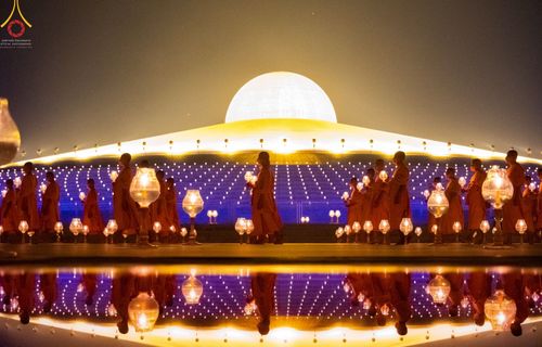 ภาพ No.43449:ประมวลภาพวันมาฆบูชา ประจำปี พ.ศ. 2565 ณ วัดพระธรรมกาย