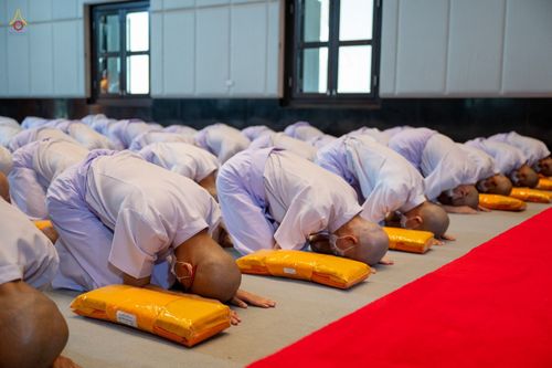 ภาพ No.47667:ประมวลภาพพิธีอุปสมบท โครงการบรรพชาอุปสมบทหมู่ รุ่นเข้าพรรษา 2565