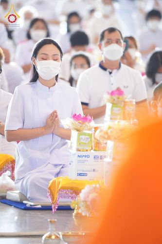 ภาพ No.49893:ประมวลภาพพิธีถวายคิลานเภสัช และอุปกรณ์ทางการแพทย์แด่คณะสงฆ์ วันเสาร์ที่ 20 สิงหาคม พ.ศ. 2565