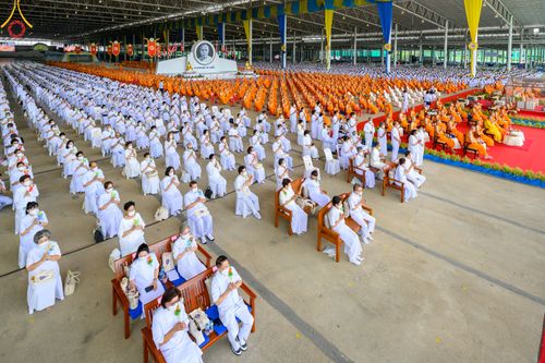 ภาพ No.48871:ประมวลภาพพิธีพระราชทานเพลิงศพ พระสุธรรมญาณวิเทศ (สุธรรม สุธมฺโม)