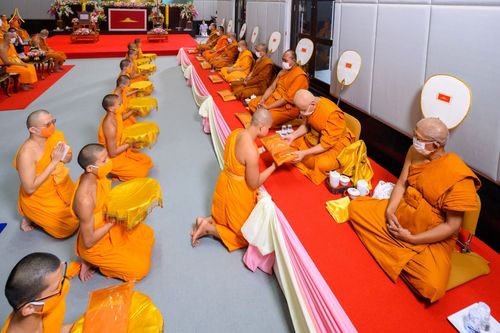 ภาพ No.47773:ประมวลภาพพิธีมุทิตาสักการะพระภิกษุนาคหลวง วันพุธที่ 6 กรกฎาคม พ.ศ. 2565